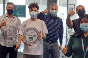 ECOS Chile recibió Sello COVID-19 ACHS por su labor para el control de la pandemia